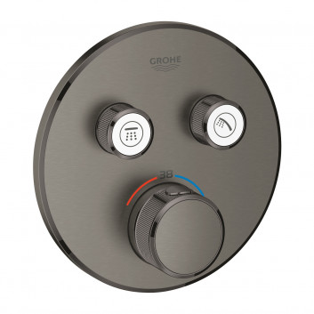 Змішувач прихований Grohe Grohtherm SmartControl термостатичний 2-приймачі wody, polished nickel