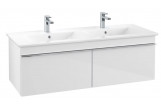 Шафка підраковинна Villeroy&Boch Venticello, 1253 x 420 x 477mm, білий глянець