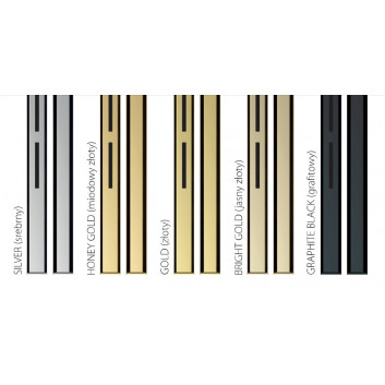Rynienka душова Wiper Elite Slim Pure, 800mm, для панелей płytkami, викінчення szlif