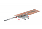 Лінійне обтікання Wiper Intensi 316 Duo Lin, 1200mm, подвійний сифон, Honey Gold Мат.t, miodowy золотий мат.