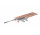 Лінійне обтікання Wiper Intensi 316 Duo Lin, 1200mm, подвійний сифон, Honey Gold Мат.t, miodowy золотий мат.