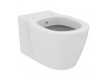 Підвісний унітаз WC z funkcją bidetu Ideal Standard Connect, 54x36cm, ukryte mocowania, білий