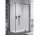 Душова кабіна Sanswiss Cadura CA13+CAT1, 90x90cm, права, скло прозоре, profil чорний