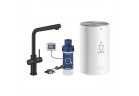 Комплект Grohe red duo кран i bojler w rozmiarze M, чорний