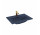Меблевий умивальник Elita Skappa 60, 61x46cm, z переливом, отвір для змішувача, navy blue мат.