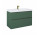 Шафка підраковинна навісна Elita Look, 100cm, 2 szuflady, forest green мат.