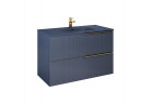 Шафка підраковинна Elita Soho, 100cm, 2 szuflady, navy blue мат.