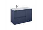 Шафка підраковинна Elita Split, 100cm, лівий варіант, 2 szuflady + контейнер cargo, navy blue мат.