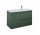Шафка підраковинна Elita Split, 100cm, правий варіант, 2 szuflady + контейнер cargo, forest green мат.