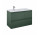 Шафка підраковинна Elita Split, 100cm, лівий варіант, 3 шухляди, forest green мат.