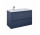 Шафка підраковинна Elita Split, 100cm, лівий варіант, 3 шухляди, navy blue мат.