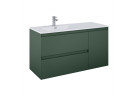 Шафка підраковинна Elita Split, 120cm, лівий варіант, 2 szuflady + контейнер cargo, forest green мат.