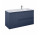 Шафка підраковинна Elita Split, 120cm, правий варіант, 2 szuflady + контейнер cargo, navy blue мат.