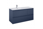 Шафка підраковинна Elita Split, 120cm, лівий варіант, 3 шухляди, navy blue мат.