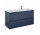 Шафка підраковинна Elita Split, 120cm, правий варіант, 3 шухляди, navy blue мат.