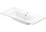Умивальник Duravit ME by Starck 103x49 cm без отвору для змішувача - біла