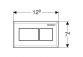 Pneumatyczny кнопка uruchamiający WC Geberit, dwudzielny, Sigma 8cm, хром блискучий