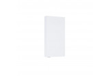 Навісна шафка Elita For All, 40x12.6cm, 1 двері, білий глянець