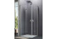 Двері Huppe Design Pure розпашні складані, szer. 80 cm, wys. 200 cm, Black Edition, прозоре скло z Anti Plaque