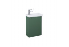 Set навісна шафка з раковиною Elita Spring, 45cm, 1 дверцята, forest green мат.