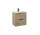 Set шафка з раковиною Elita Street Plus, 50cm, 2 szuflady, дуб canela