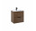 Set шафка з раковиною Elita Street Plus, 50cm, 2 szuflady, горіх lincoln