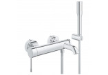 Однорычажный для ванны Grohe Essence Professional, на стінку, 2 виходи wody, хром