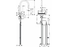 Кухонний змішувач Hansgrohe Aquano Select M81, висувний злив, 3jet, sBox, хром