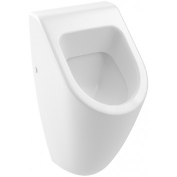 Pisuar Villeroy & Boch Aveo, 285x535x315, Weiss Alpin Ceramicplus, z otworami na pokrywę- sanitbuy.pl