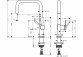 Кухонний змішувач Hansgrohe Talis M54, одноважільний, висота 27 cm, 1jet, хром