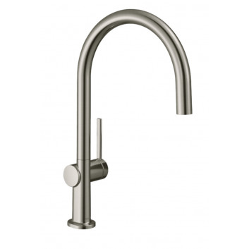 Кухонний змішувач Hansgrohe Talis M54 220 1jet, підлогова, obracana кран, чорний мат.