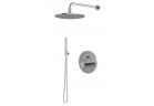 System душовий Giulini G. My Future, прихований, 2 виходи wody, верхній душ 30cm, хром