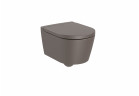 Раковина WC навісна Roca Inspira Rimless Compacto 37x48 cm cafe