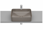 Умивальник на стільницю Roca Inspira Square 50 x 37 x 14 cm, cafe