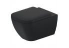 Раковина Duravit Happy D.2 Rimless 36,5x54 cm, навісна, bezrantowa з покриттям WonderGliss - antracyt мат.