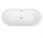 Ванна вільностоячий Kaldewai Meisterstück Classic Duo Oval, 180x80cm, біла