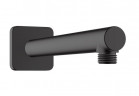 Тримач душові Hansgrohe Vernis Shape, 24 cm, настінні - чорний мат.