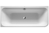 Ванна Duravit Happy D.2 кутова ліва 180x80 cm, з інтегрованим корпусом акрилową i stelażem - біла