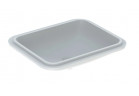 Geberit Variform Умивальник під стільницю, прямокутна, 58cm, без переливу, без отвору для змішувача