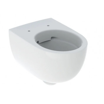 Geberit Selnova Compact Навісна раковина WC, туалет, B35.5cm, H33cm, T49cm, коротка, ukryte mocowania, Rimfree