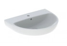 Geberit Selnova Умивальник, 65cm, z переливом, з отвором для змішувача