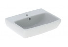 Geberit Selnova Square Умивальник kompaktowa, 50cm, z переливом, з отвором для змішувача
