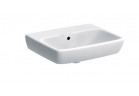 Geberit Selnova Square Умивальник kompaktowa, 50cm, z переливом, без отвору для змішувача