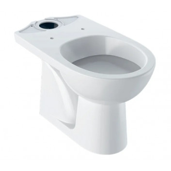 Geberit Selnova Підлогова раковина WC do spłuczki nasadzanej, туалет, B35.6cm, H39cm, T66.5cm, злив горизонтальний, Rimfree