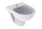 Geberit Selnova Compact Навісне біде, 35.5x48cm, короткий, z переливом, з отвором для змішувача