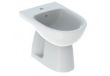 Geberit Selnova Bidet вільностоячий, B35.8cm, H39cm, T54cm, z переливом, з отвором для змішувача