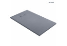 Oltens Bergytan піддон прямокутний 140x80 cm RockSurface - сірий beton