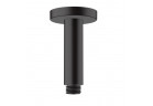 Стельове під єднання Hansgrohe Vernis Blend, довжина 10 cm - чорний мат.