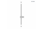 Oltens Alling 60 душова штанга 60 cm - хром 
