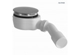 Oltens Pite Turbo сифон для піддону злив 90 mm plastikowy - хром